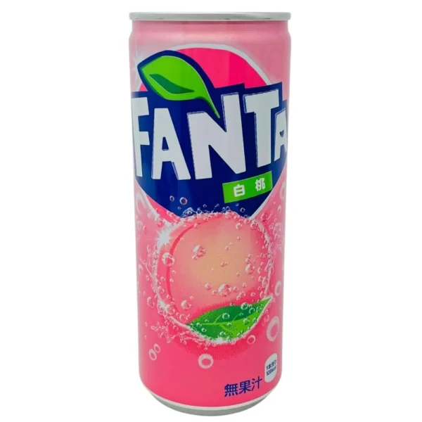 Fanta Japonais Pêche Blanche